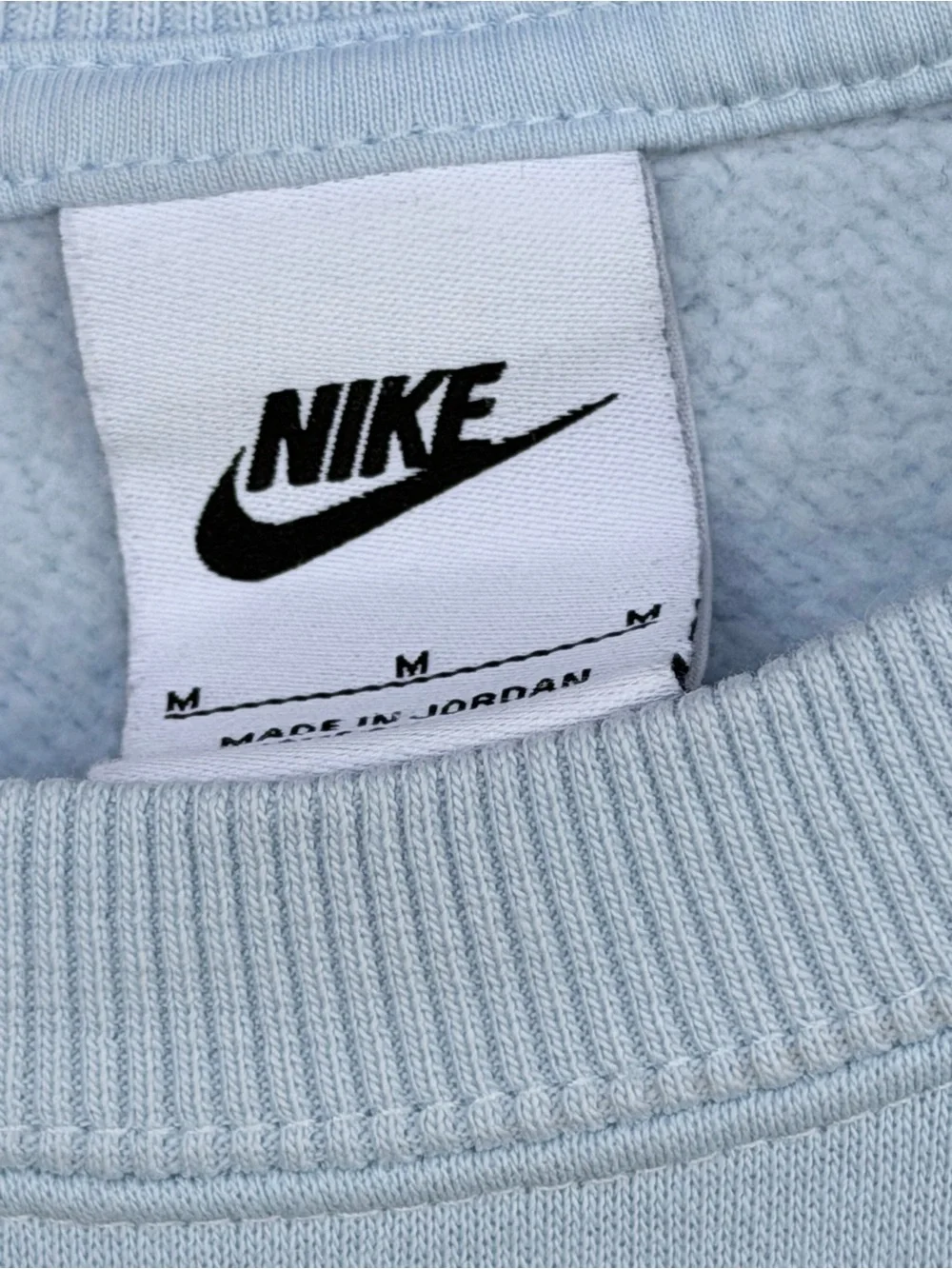 Nike Phoenix Fleece Over-Oversized Crewneck Sweatshirt - Light Powder Blue